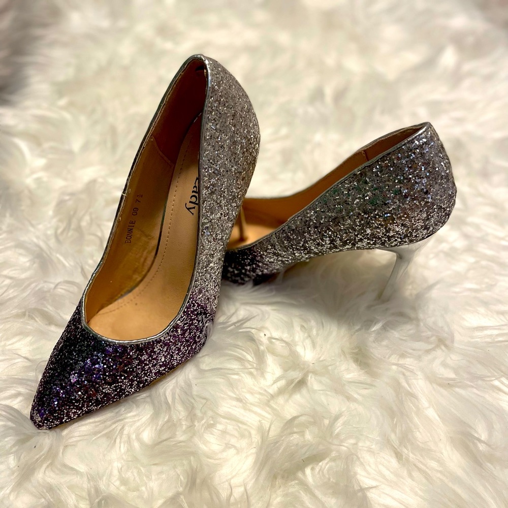 Purple Ombré Pumps